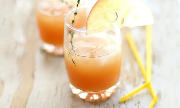 Apple Cider Rum Punch Mocktail